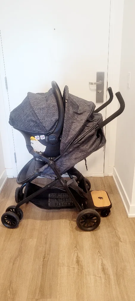 Evenflo Sibby Travel System with LiteMax Infant Car Seat image indicator(2)