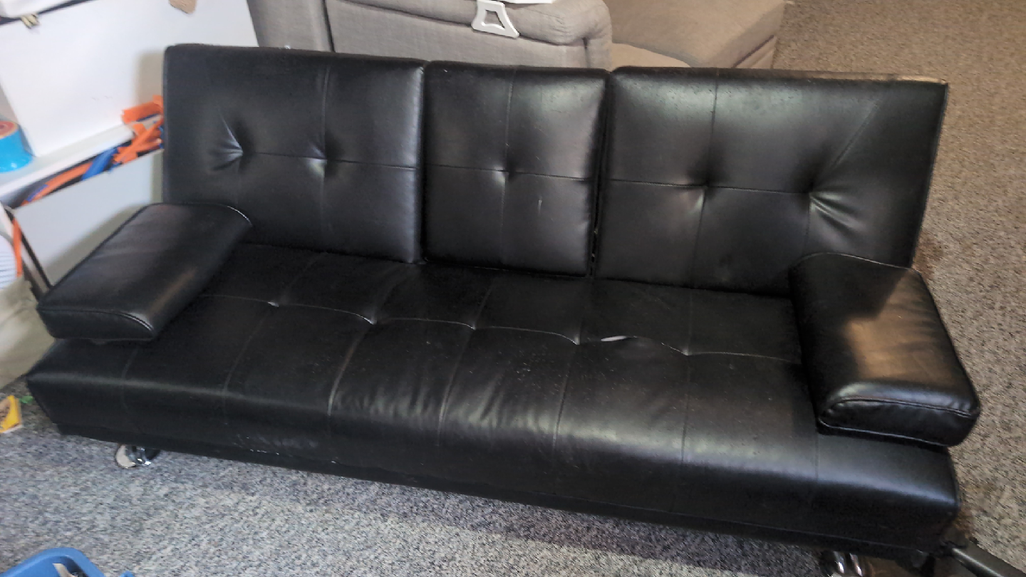 Black Futon Sofa Bed