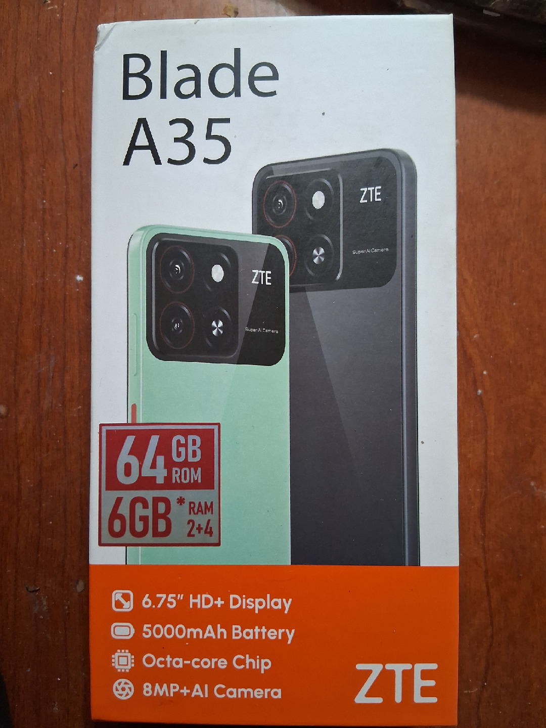 ZTE Blade A35 - 64GB ROM, 6GB RAM, 6.75" HD+ Display - photo 4
