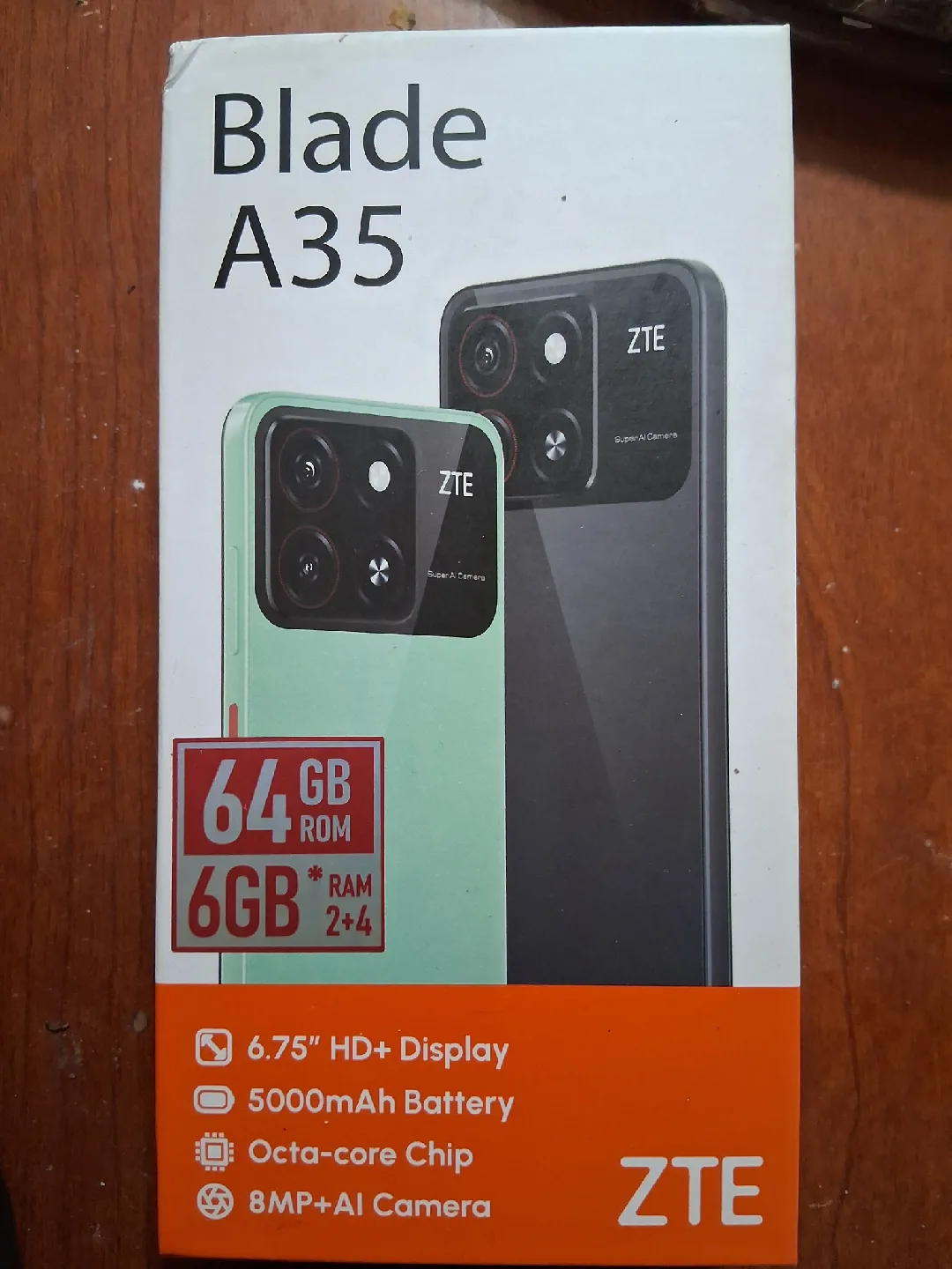 ZTE Blade A35 - 64GB ROM, 6GB RAM, 6.75" HD+ Display image indicator(4)