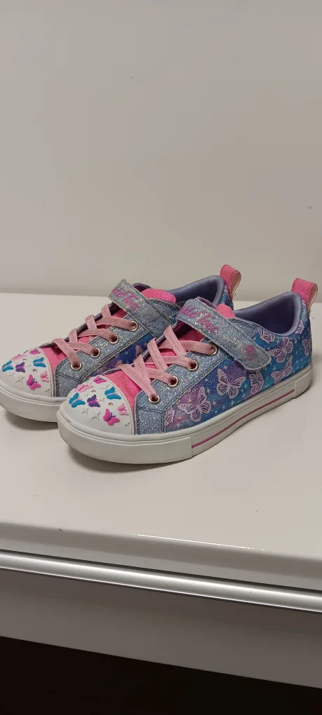 Skechers Kids Twinkle Toes Sneakers - Size 3 thumbnail