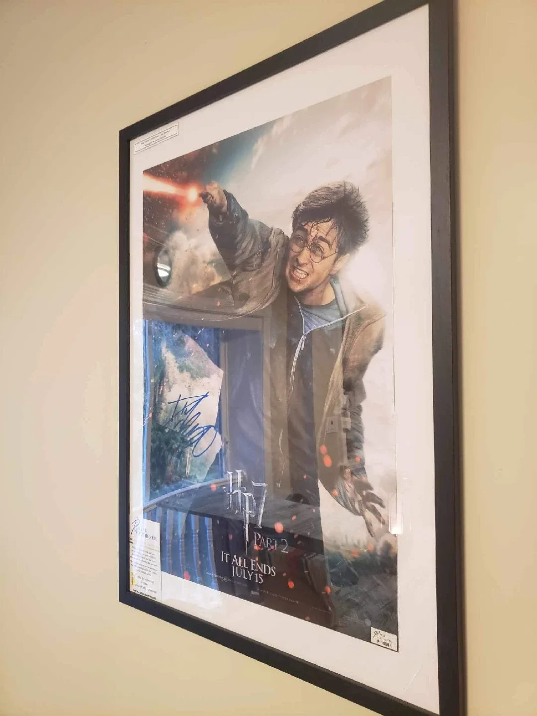 Harry Potter Signed Framed Movie Posters image indicator(2)