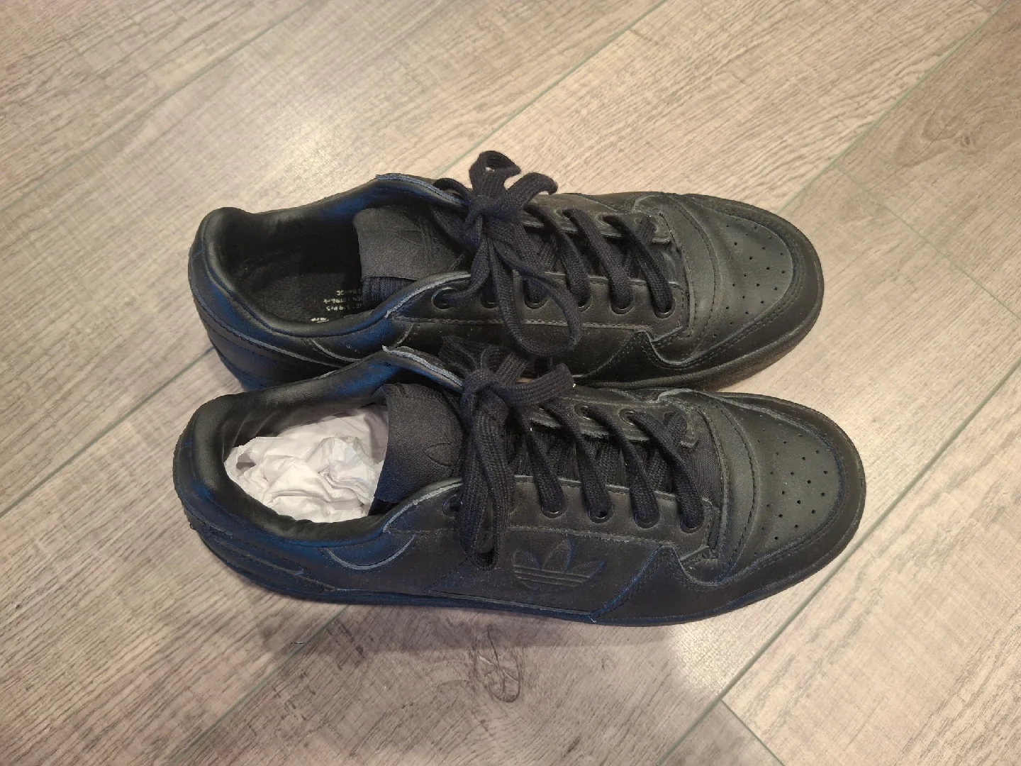 Women Adidas Forum Bold W Black Size 8.5 thumbnail