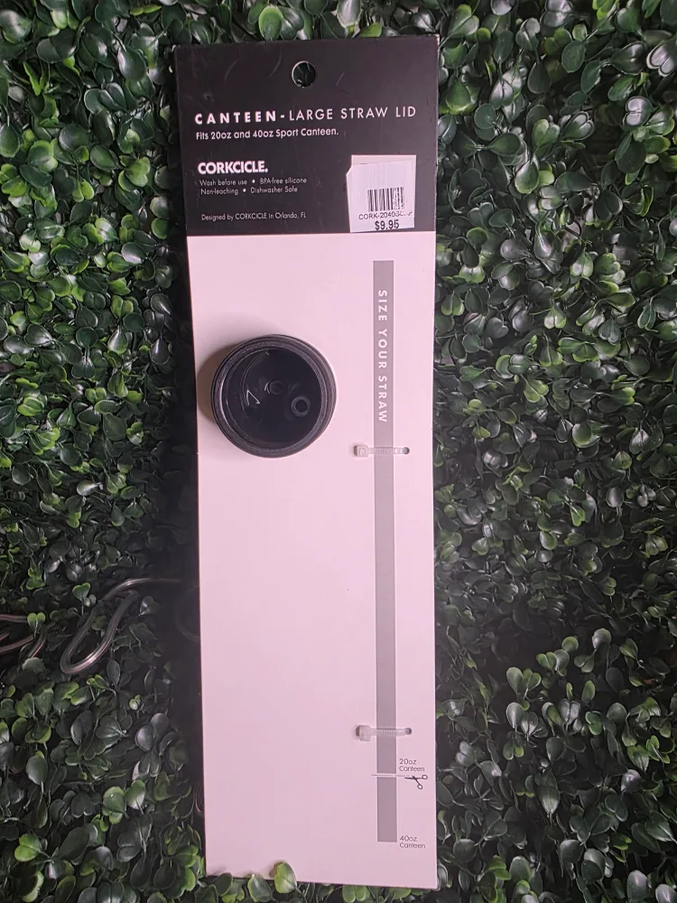 Corkcicle Canteen Large Straw Lid - New image indicator(2)