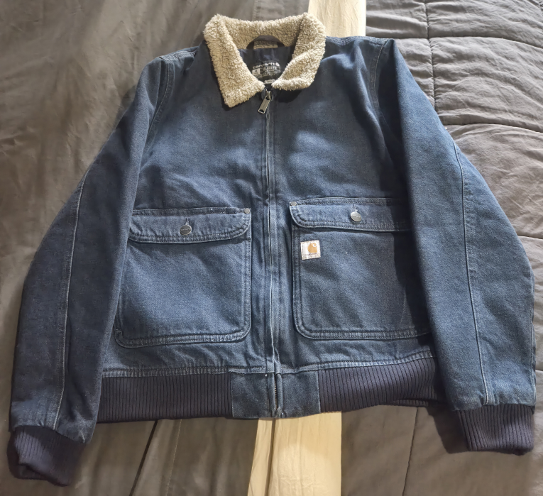 Carhartt OJ5446-W Denim Sherpa Jacket