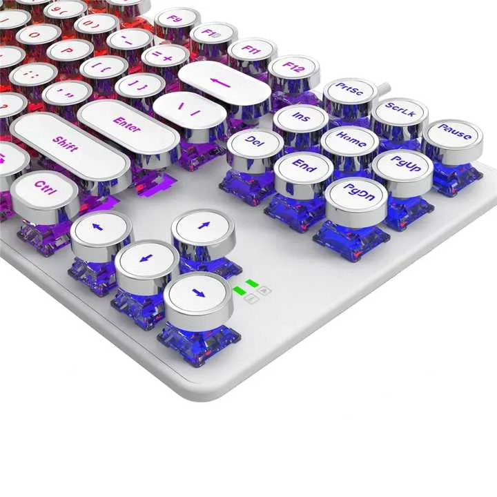 Mechanical Keyboard - Retro Steampunk Style thumbnail
