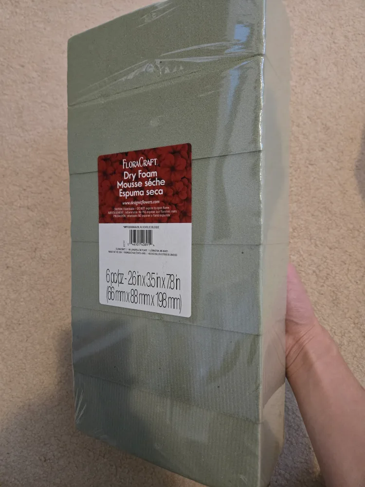 FloraCraft Dry Foam Blocks 9pc/pz (Set of 2) image indicator(2)