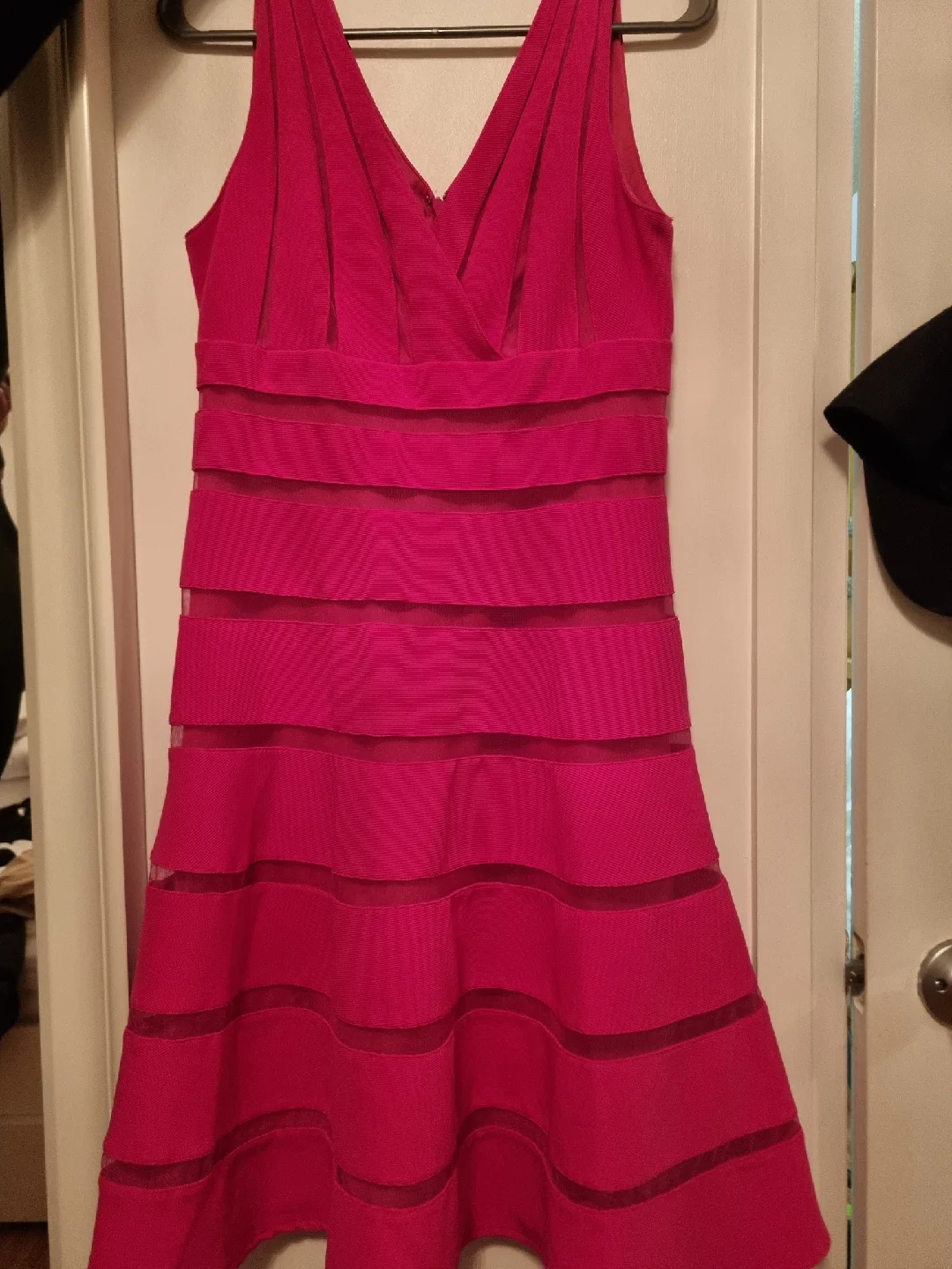 Cleo Petites Pink Dress - Size M thumbnail