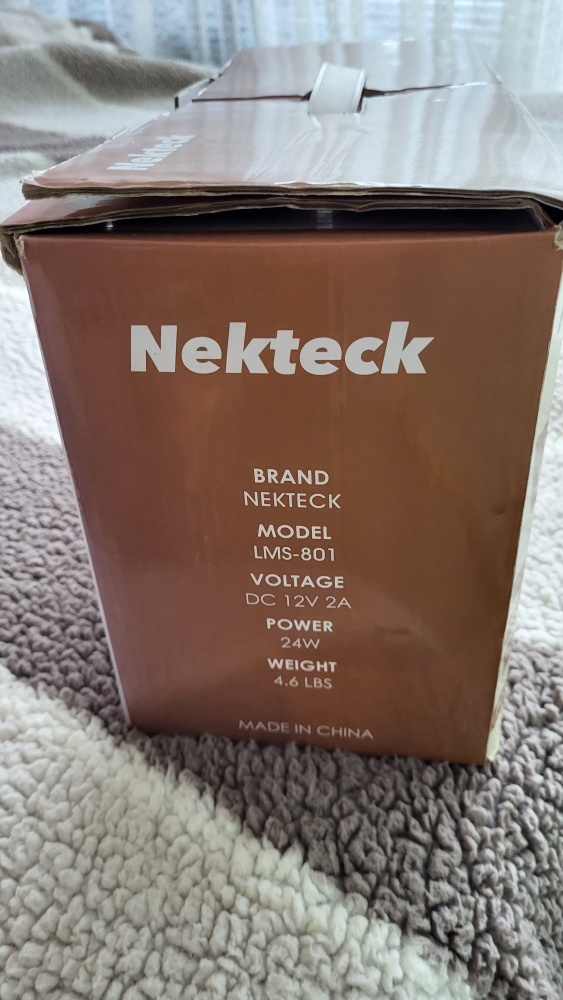 Nekteck Shiatsu Kneading Massager with Heat Function - photo 2