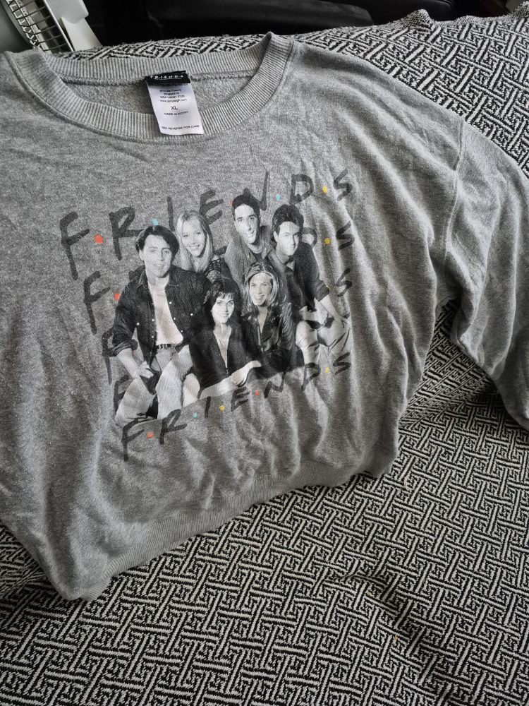 Friends Grey Sweatshirt - Size XL
