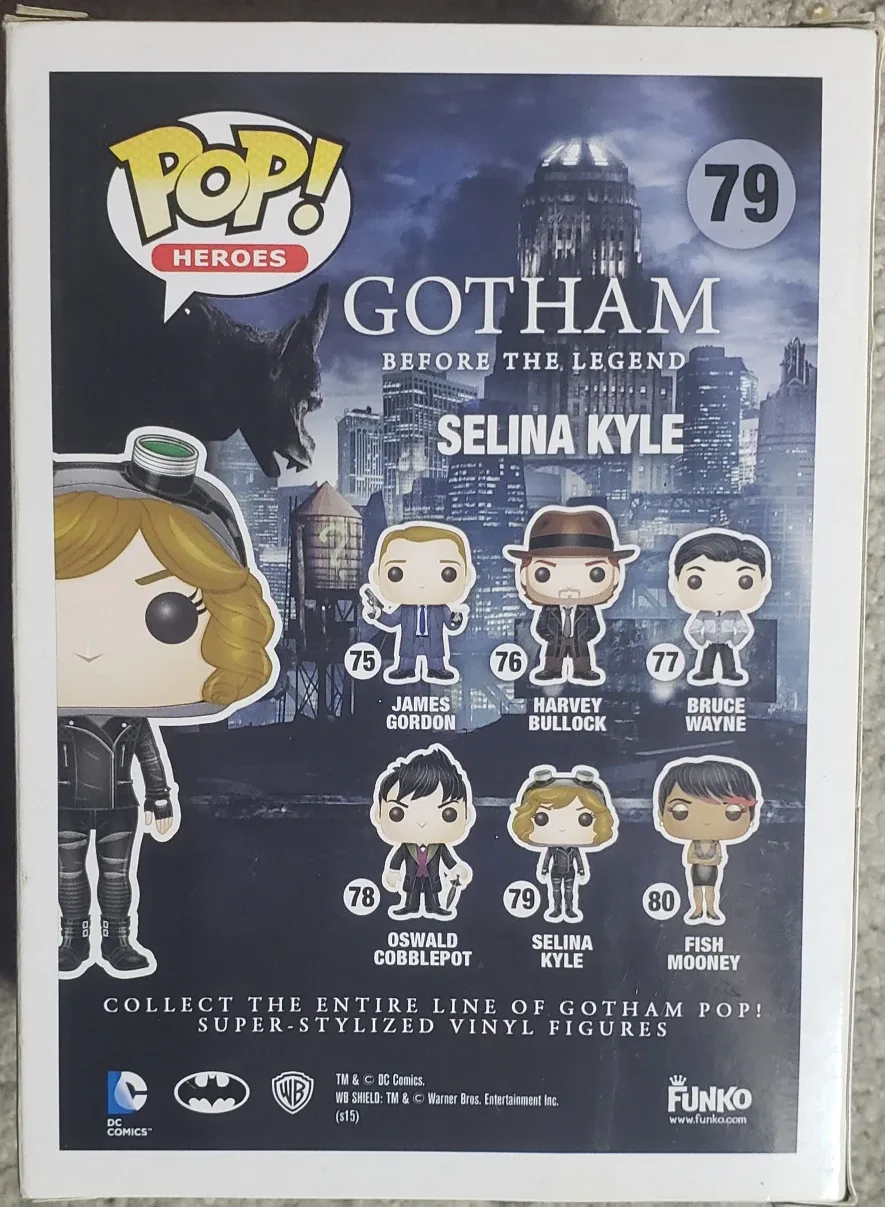 Selina Kyle from Gotham Funko POP! Heroes #79 image indicator(2)