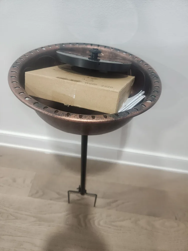 bird bath with solar fountain*new* thumbnail