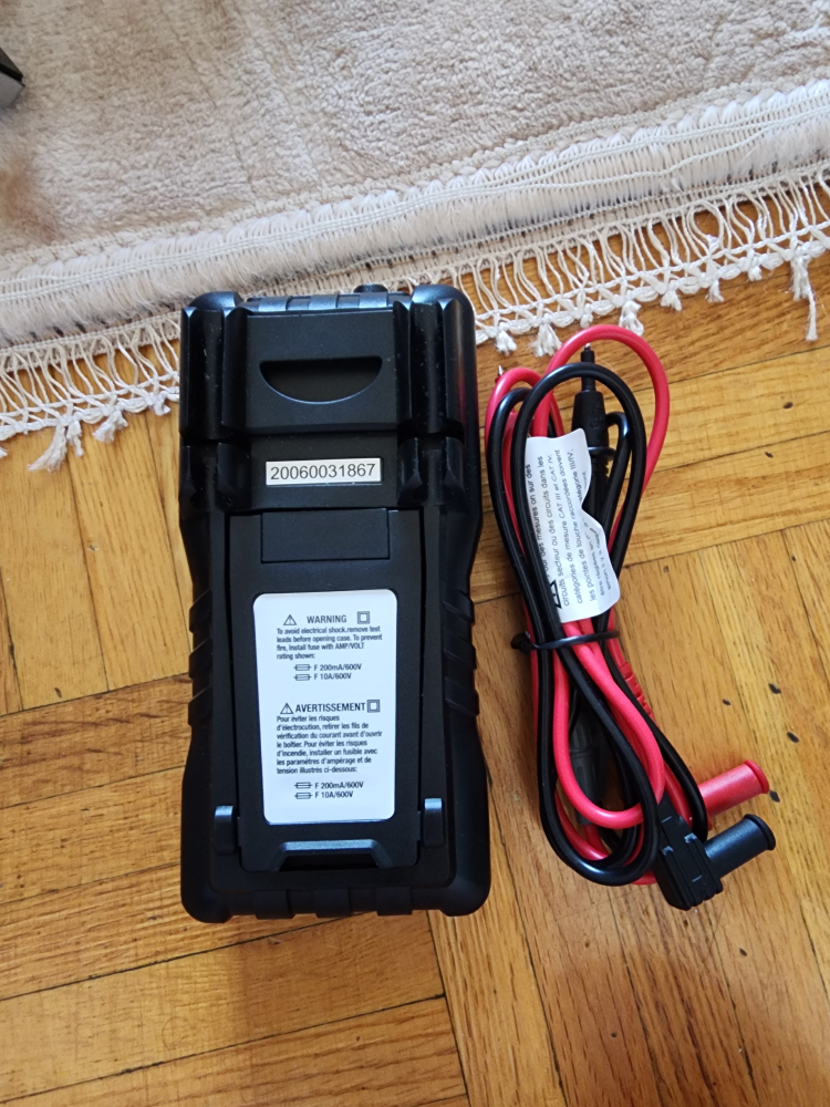 WORKPRO CA7526 Digital Multimeter, new - photo 2