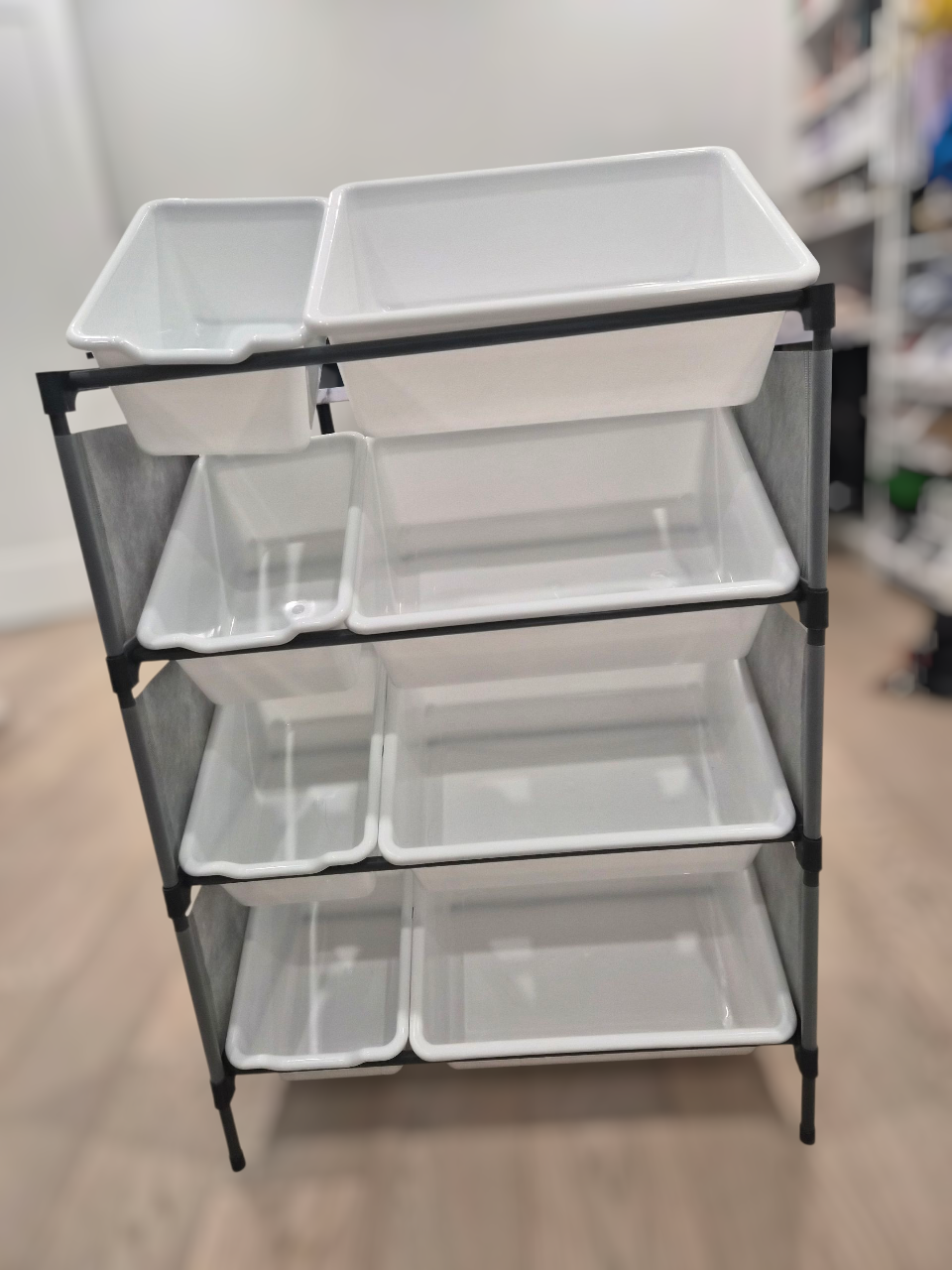 4-Tier Toy Storage Organizer with Bins - photo 3