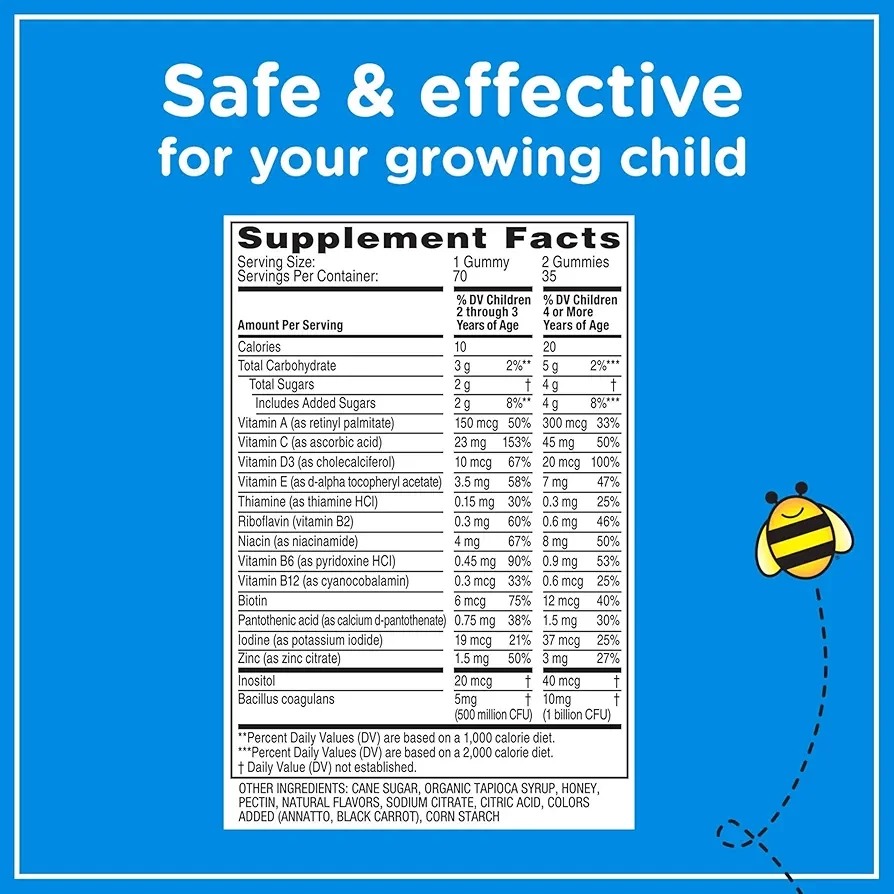 Zarbee's Children's Complete Multivitamin 70 Gummies - photo 5
