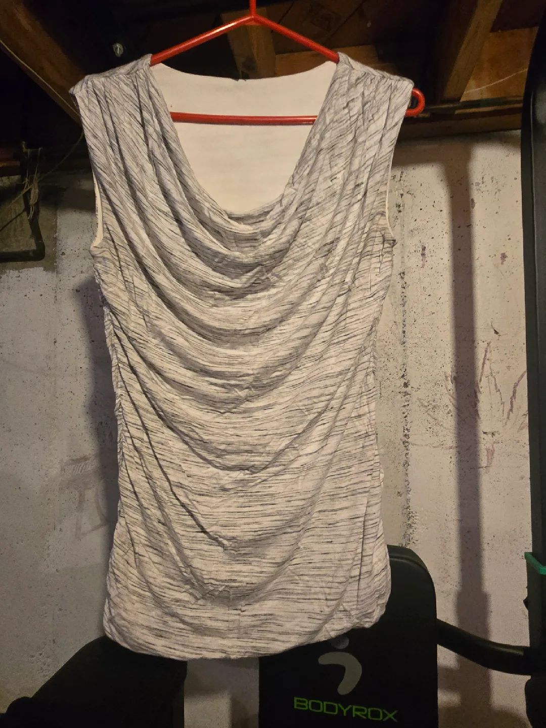 Grey Sleeveless Top - Size M thumbnail