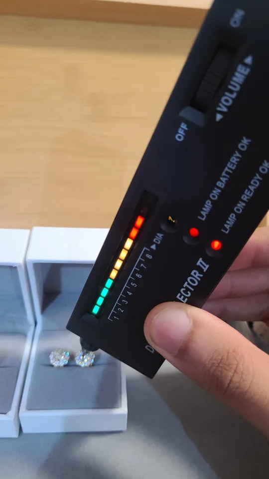 Honeycomb Cluster Stud Earrings image indicator(3)