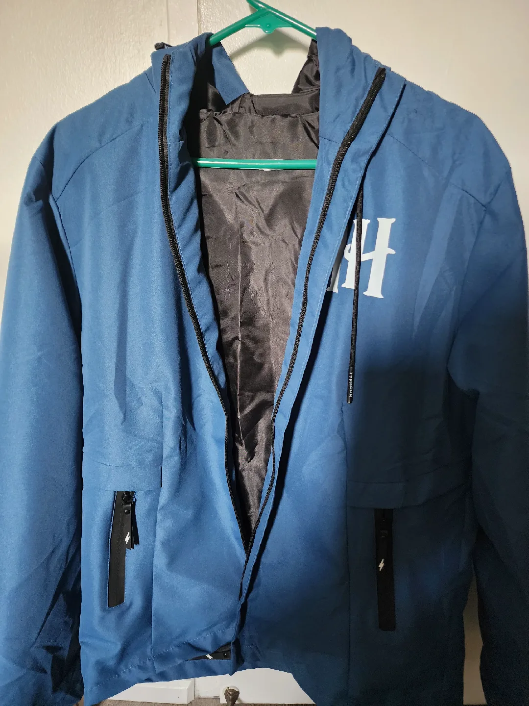 Brand new HH Blue Windbreaker Jacket thumbnail