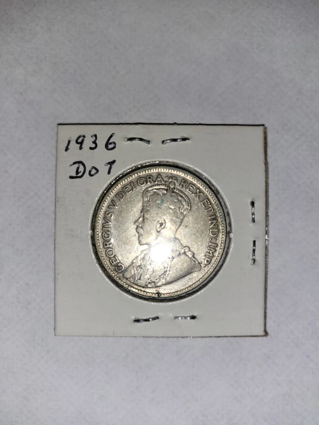 1936 Dot Canadian Quarter image indicator(3)