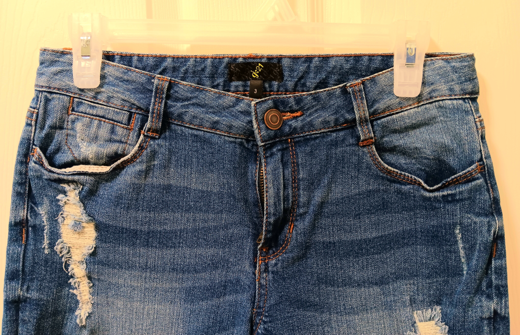 👖Distressed Denim Jeans Size 3👖 - photo 2