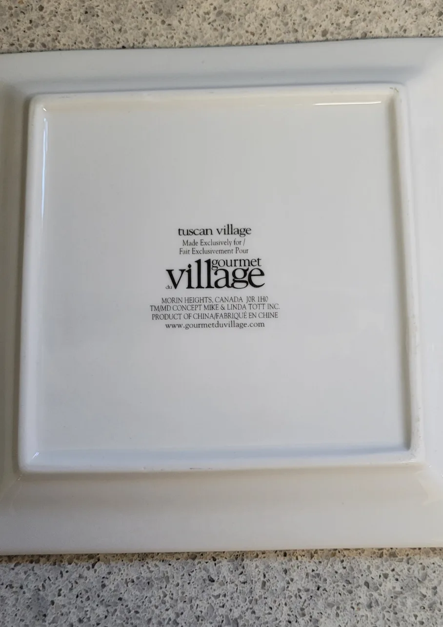 Tuscan Village Plate & Dip Chiller image indicator(3)