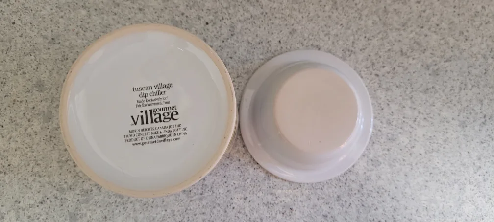 Tuscan Village Plate & Dip Chiller image indicator(9)