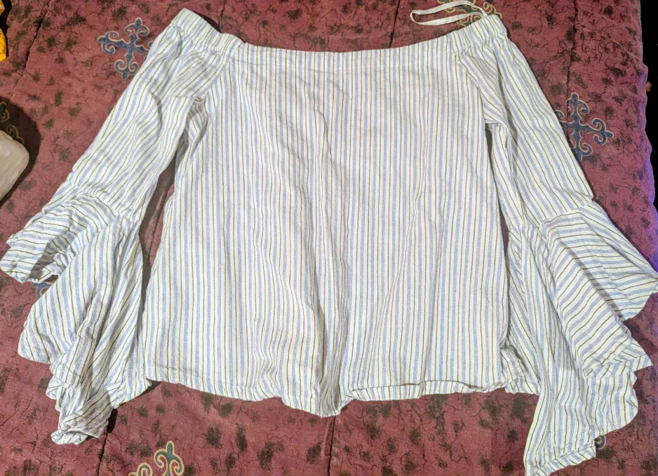 Fashion Union Off-Shoulder Blouse - Size S image indicator(2)