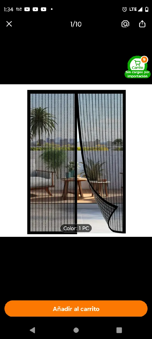 Magnetic Screen Door Mesh Curtain 🥕 thumbnail