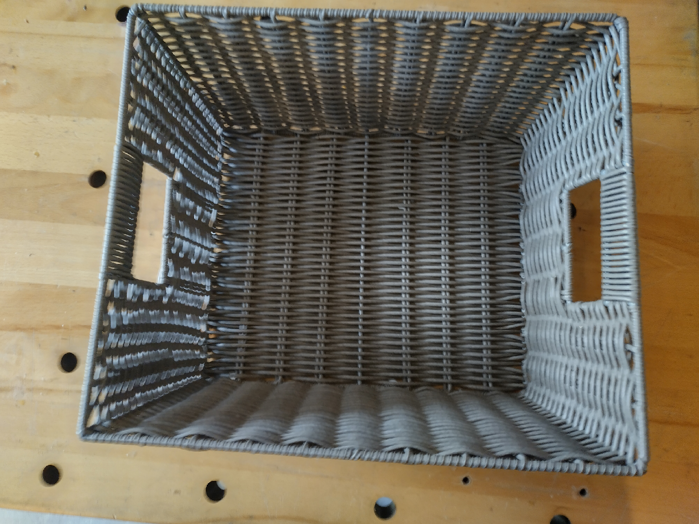 Woven Storage Basket - Gray - photo 2