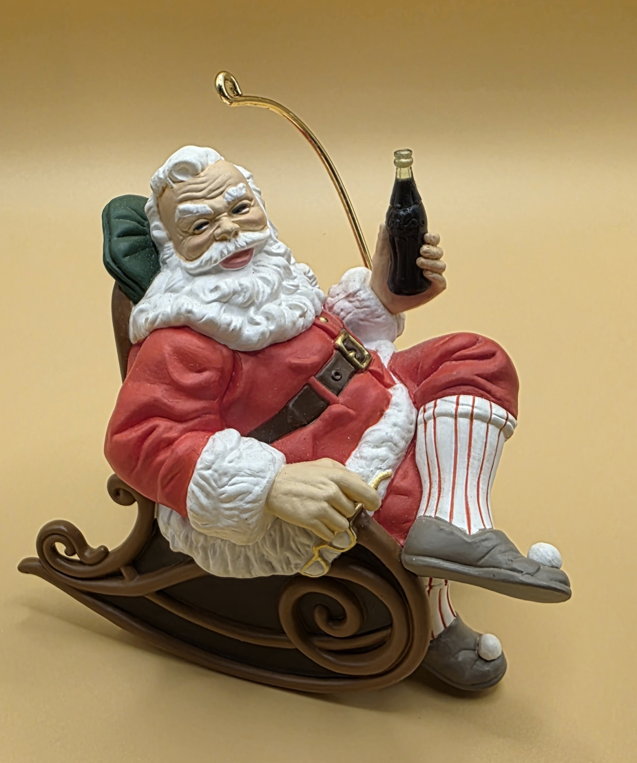Hallmark Keepsake "Coca-Cola" Santa Ornament