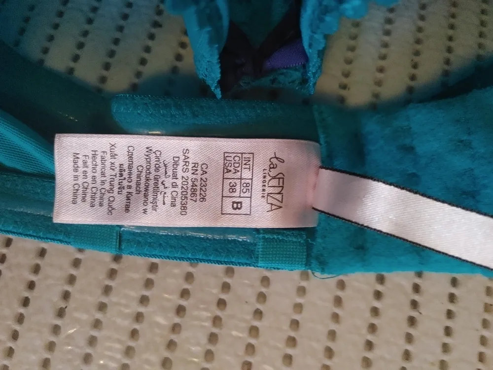 La Senza Teal Strapless Bra - Size 38B image indicator(2)