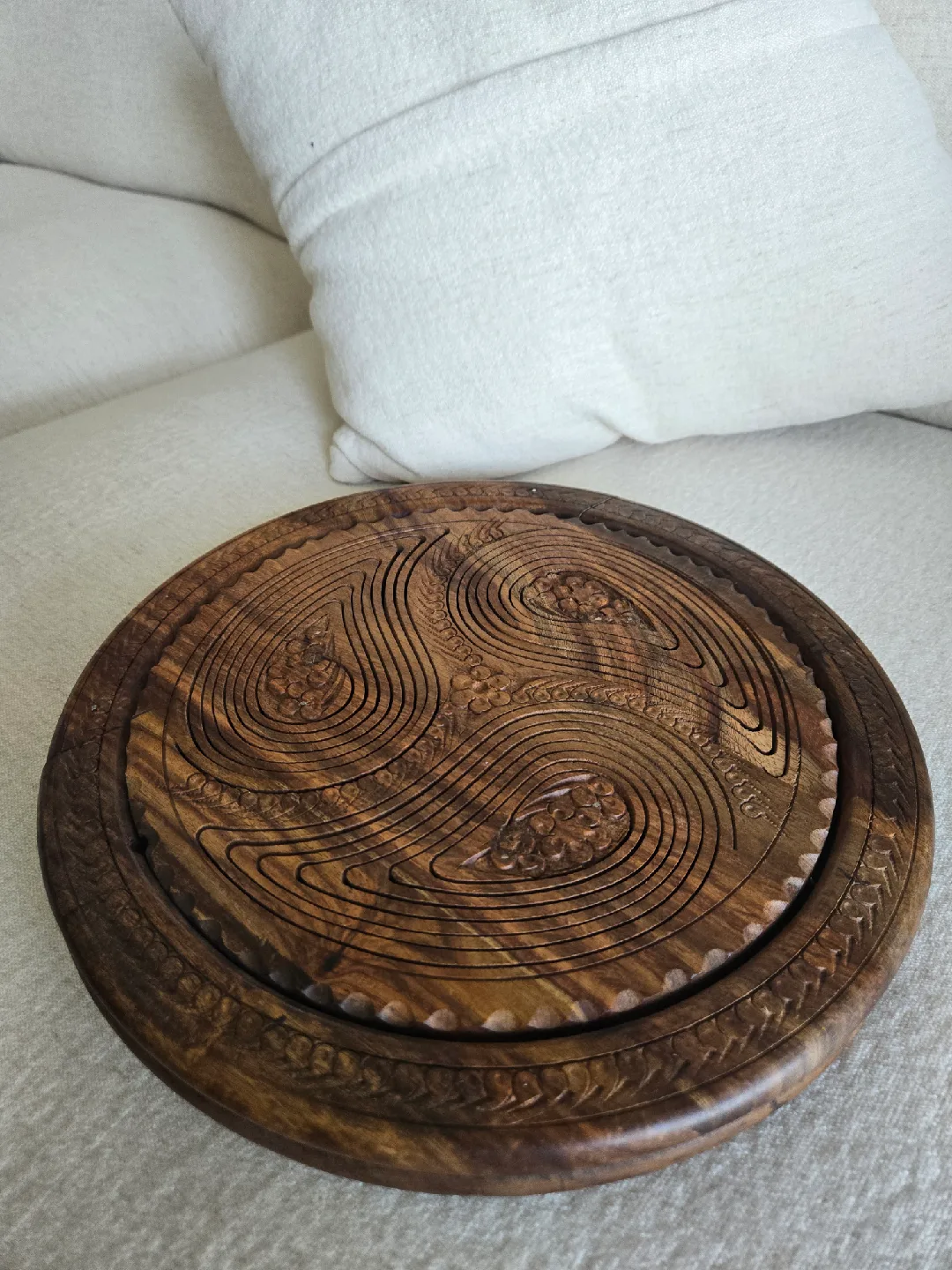 Wooden Folding Basket/Bowl image indicator(3)