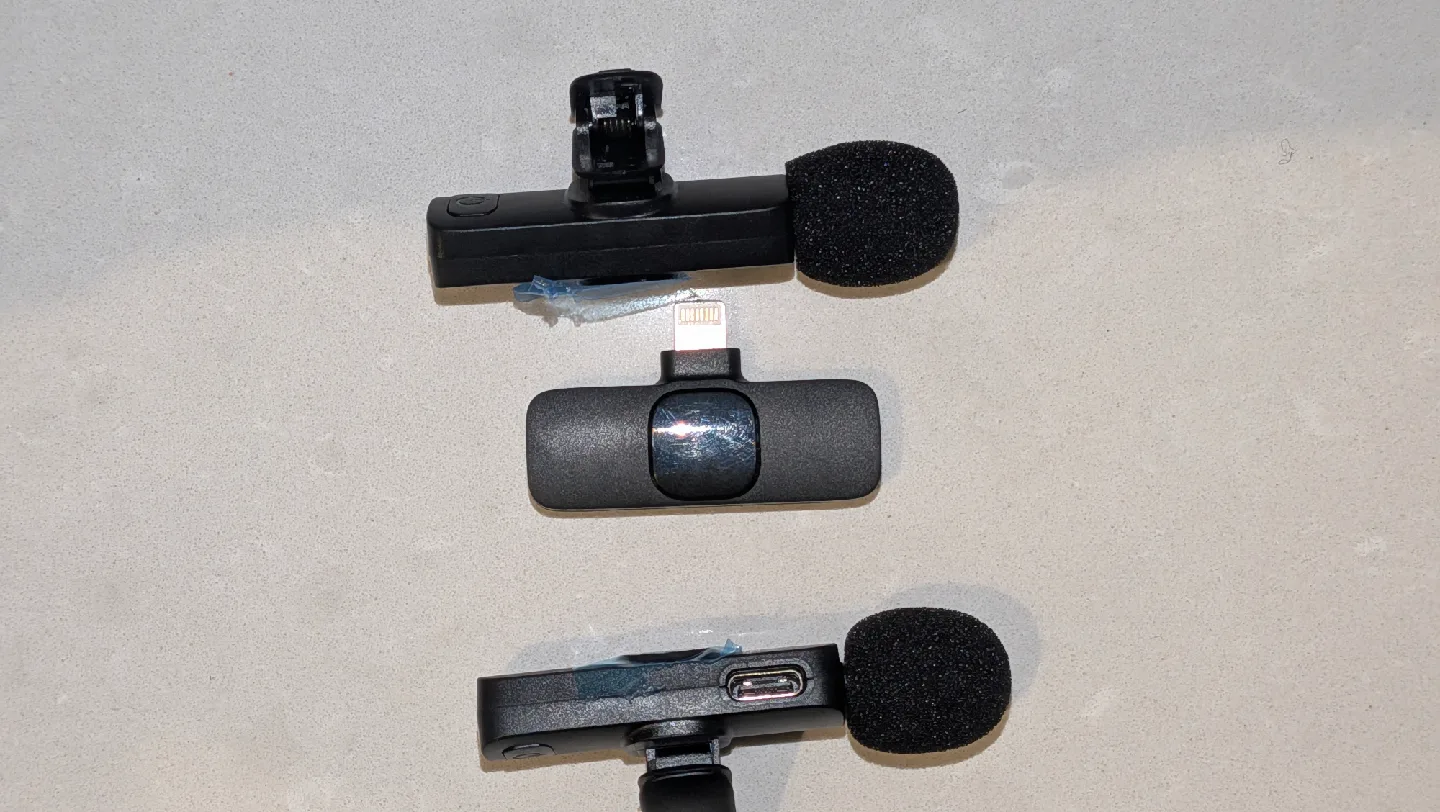 Wireless Lavalier Microphone for iPhone/iPad - New! image indicator(5)