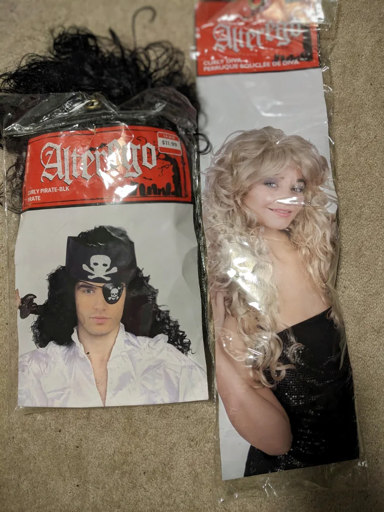 HALLOWEEN COSTUME, WIGS thumbnail