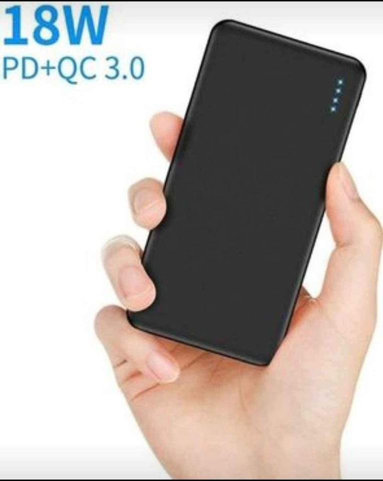 Portable Charger, Ultra-Slim Dual 3A Power bank 18W