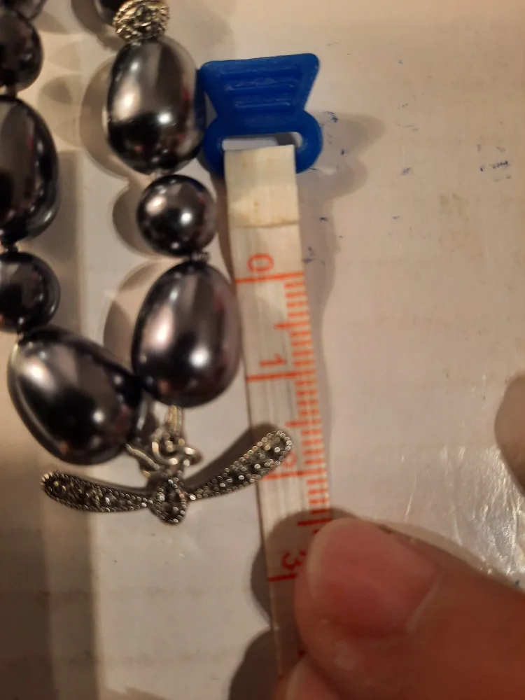 Grey  Monet Beaded  Necklace image indicator(4)