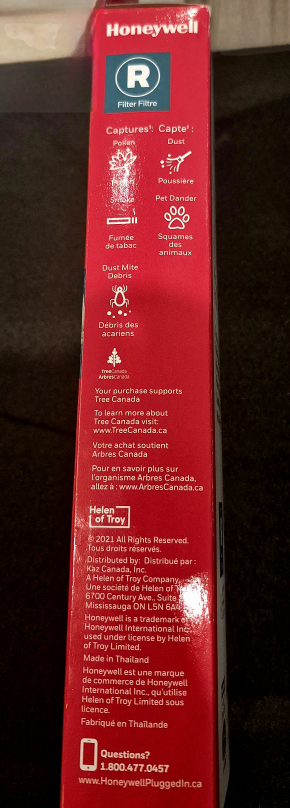 Honeywell HEPA Allergen Remover Filter R - New - photo 3