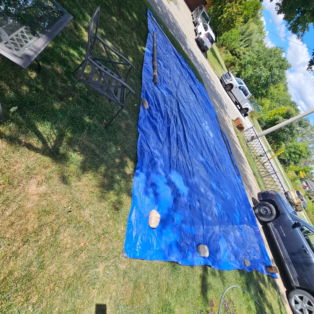 Large Blue Tarp image indicator(3)