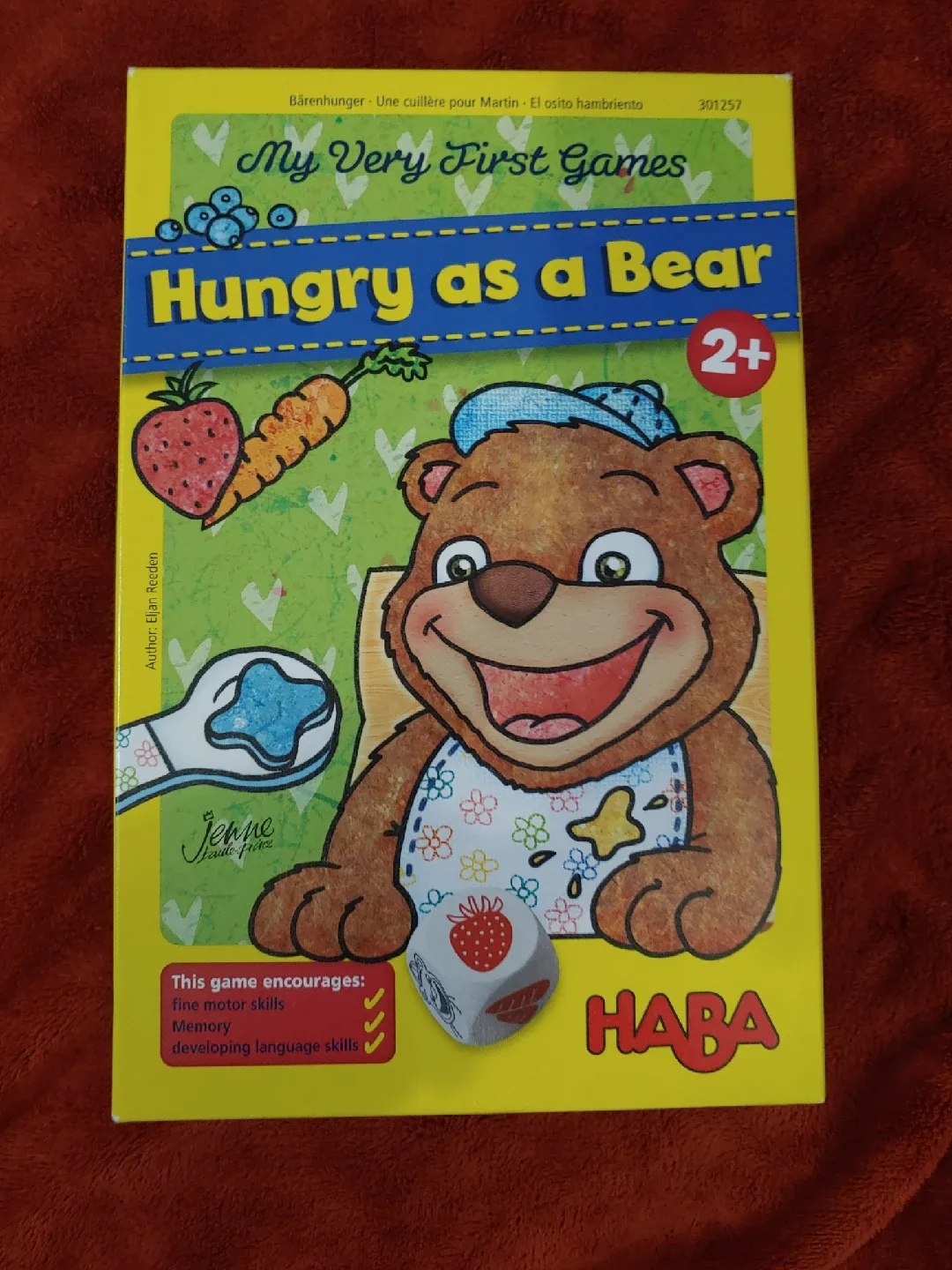 HABA My Very First Games - Hungry as a Bear board game thumbnail