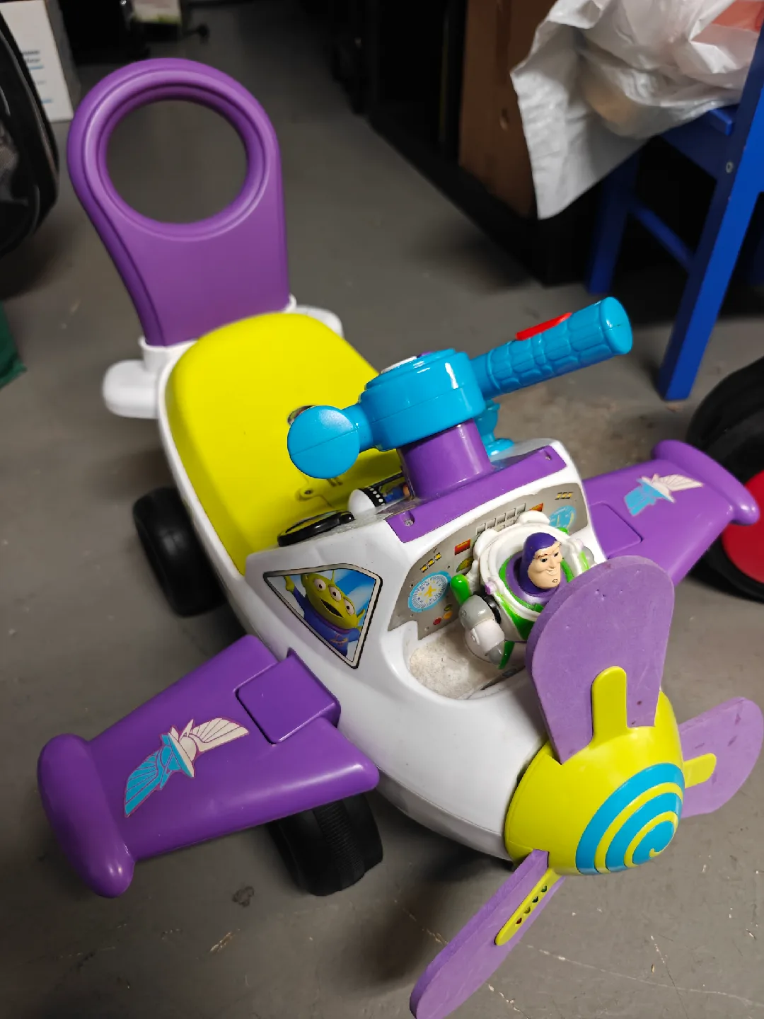 Buzz Lightyear Plane Ride-On Toy 🥕 image indicator(3)