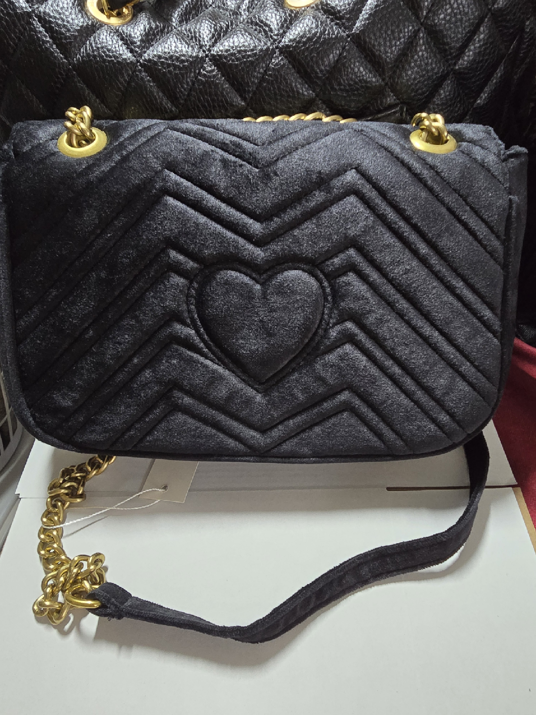 Velvet Shoulder Bag - photo 2