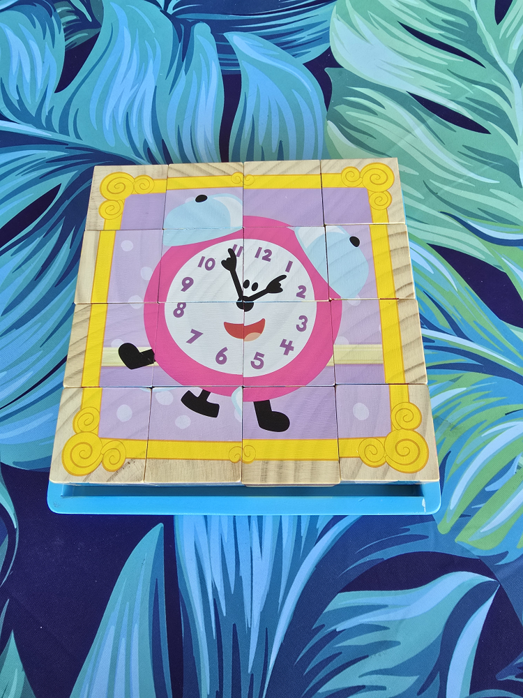 Melissa & Doug Blue's Clues Wooden Cube Puzzle - 16 Pieces - photo 3