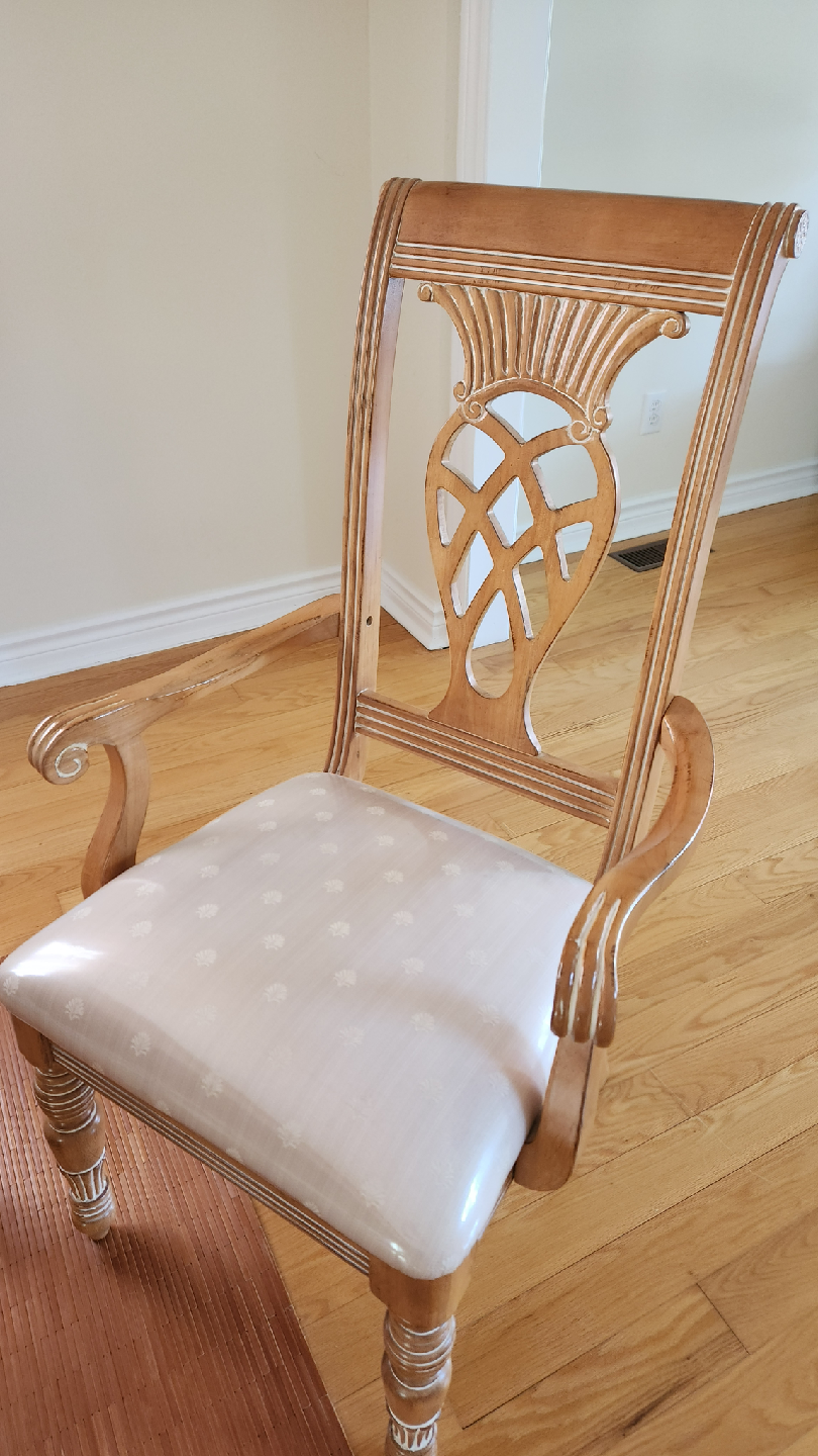 Wooden Dining Set with Hutch - photo 2