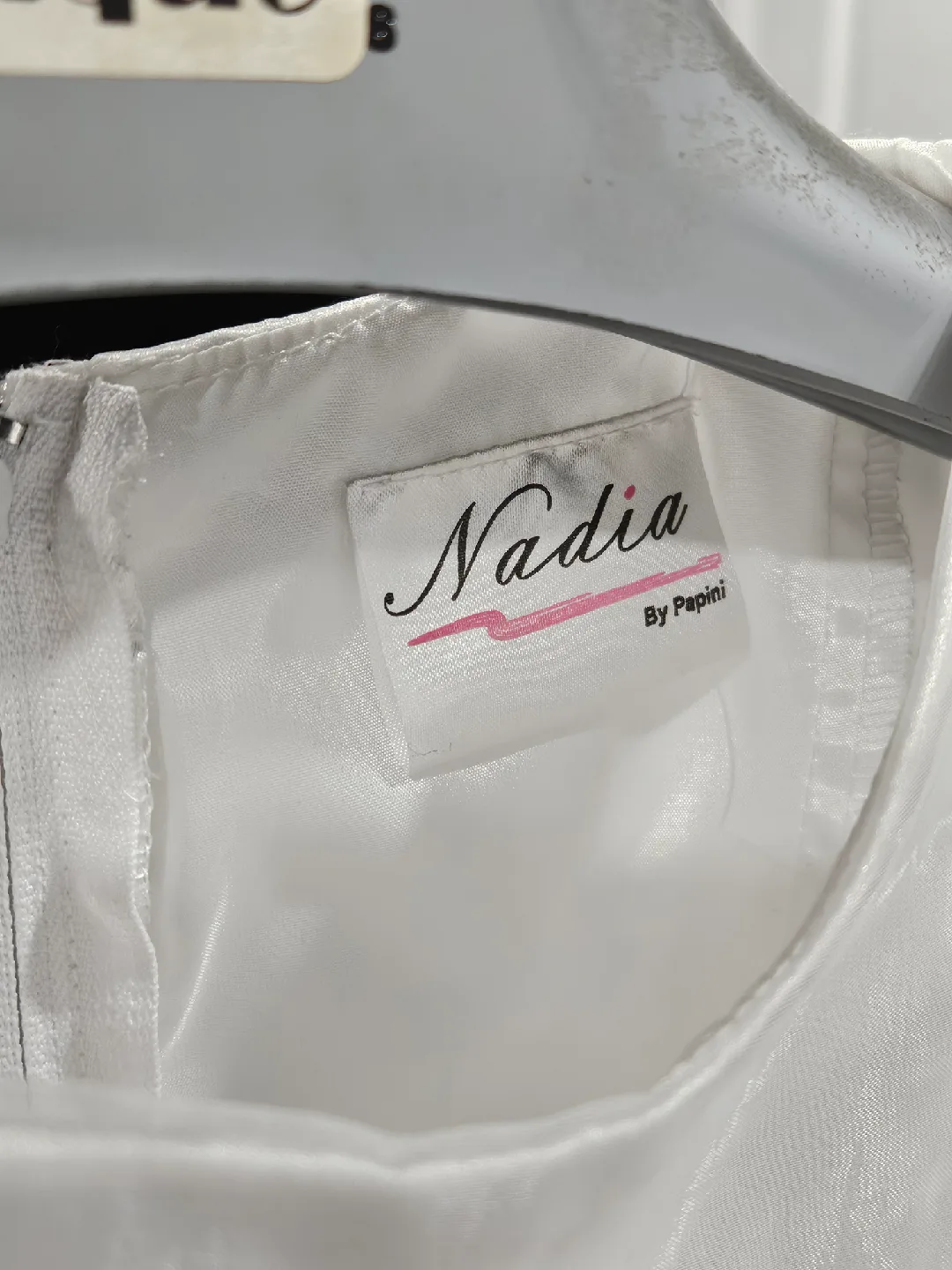 Nadia by Papini White Dress image indicator(2)