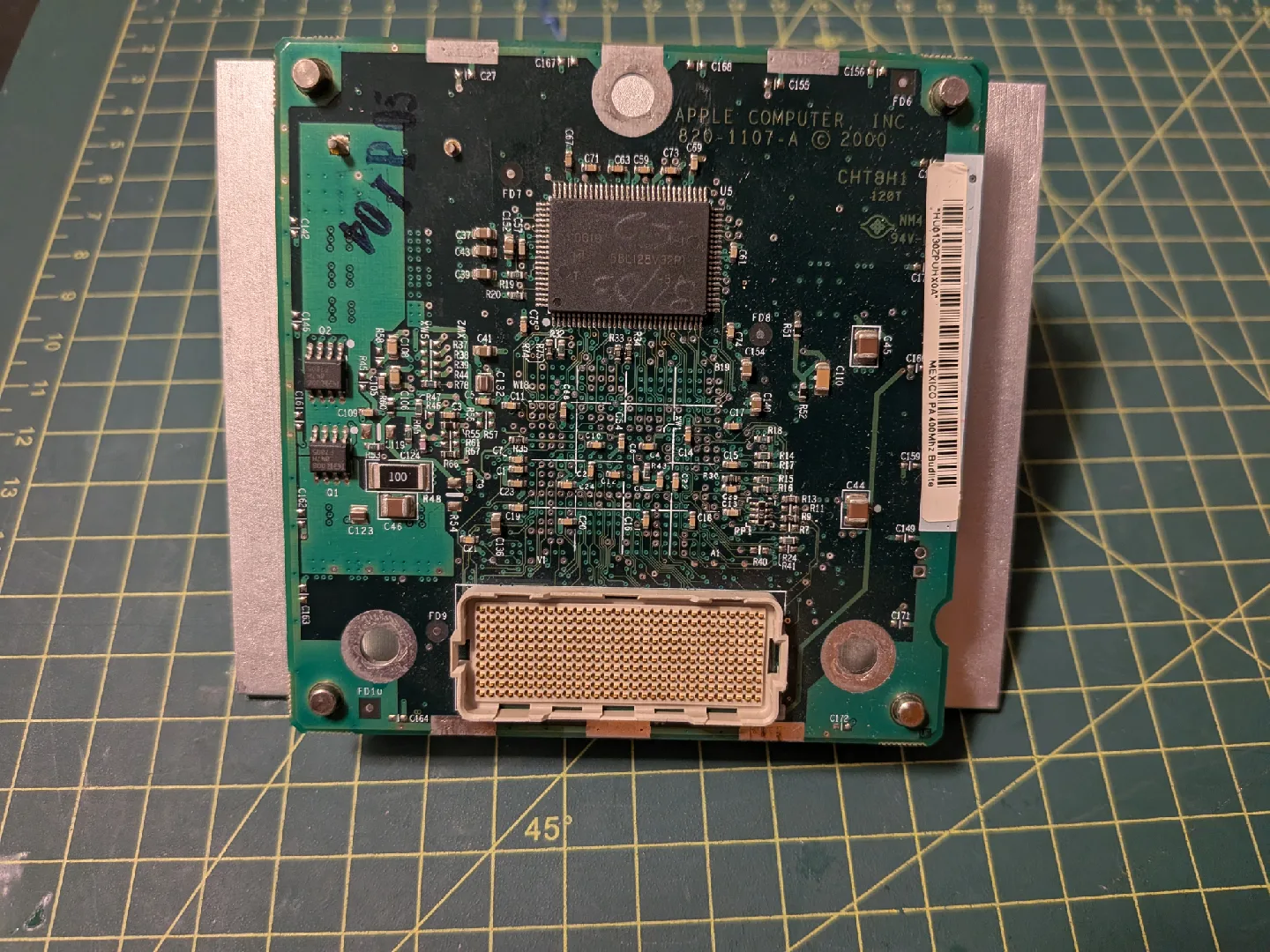 Apple 820-1107-A 400MHz PowerMac G4 Processor with Heatsink thumbnail