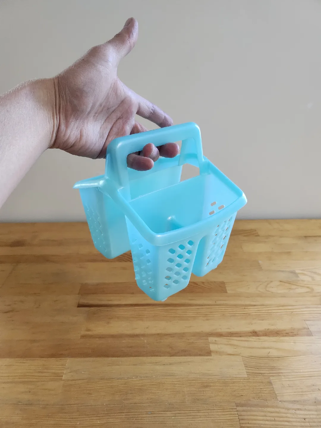Light Blue Utensil Caddy thumbnail
