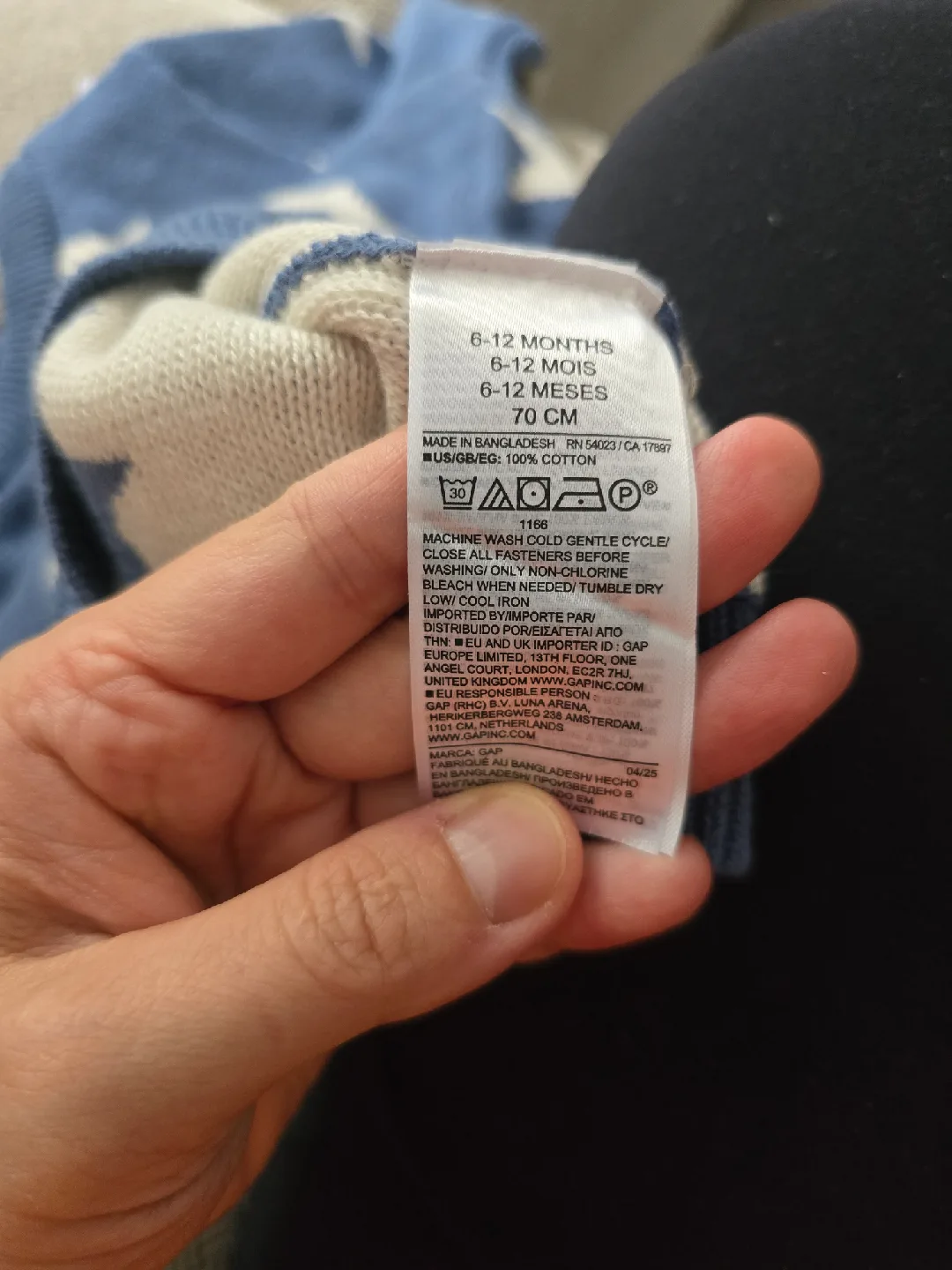 [BRAND NEW] Baby Gap Sweater Cardigan (Size 6-12 months) image indicator(5)