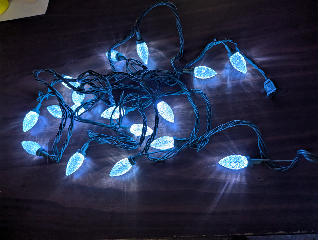 Gemmy ColorMotion LED Light String - 24 C9 Lights - photo 4