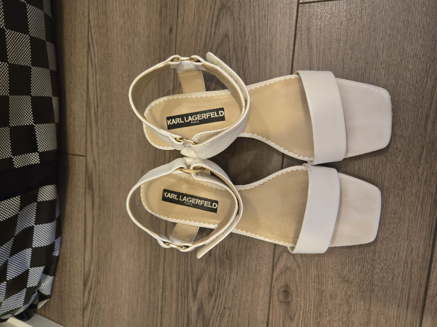 Karl Lagerfeld White Heels
