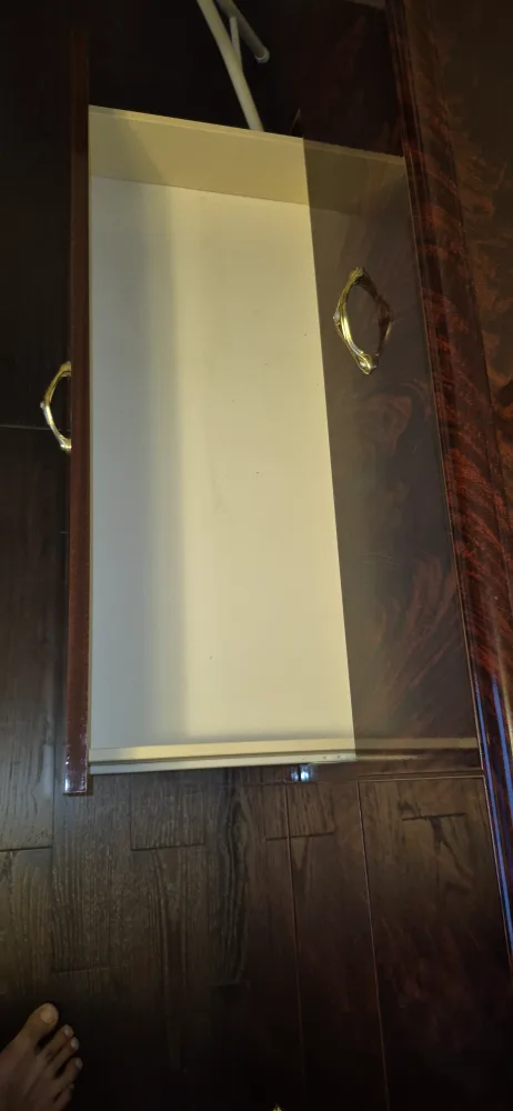 Dresser with Mirror - Dark Wood Finish image indicator(6)